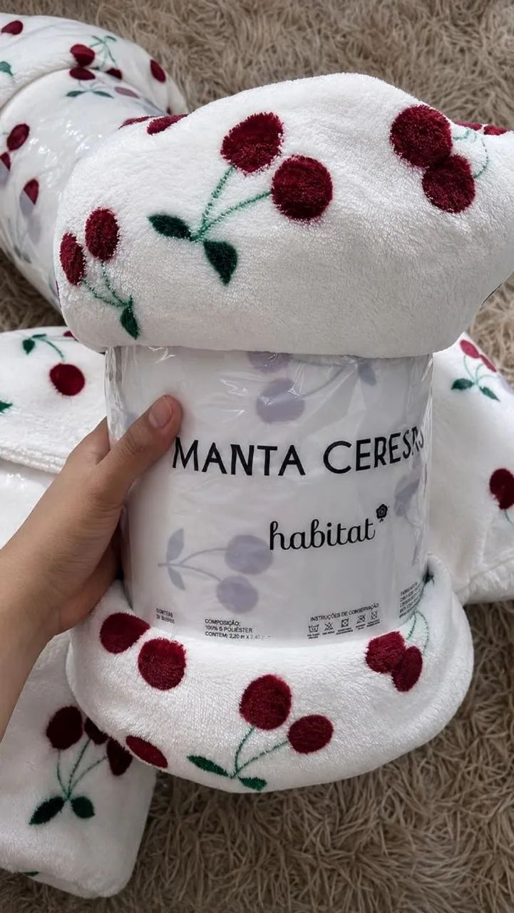 Manta Cereja