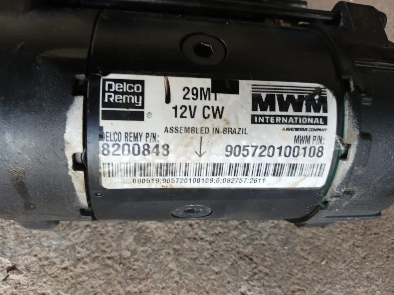 Motor de partida MWM - Foto 4