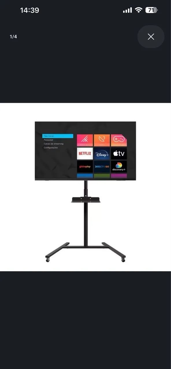 Suporte pedestal para tv - Foto 4
