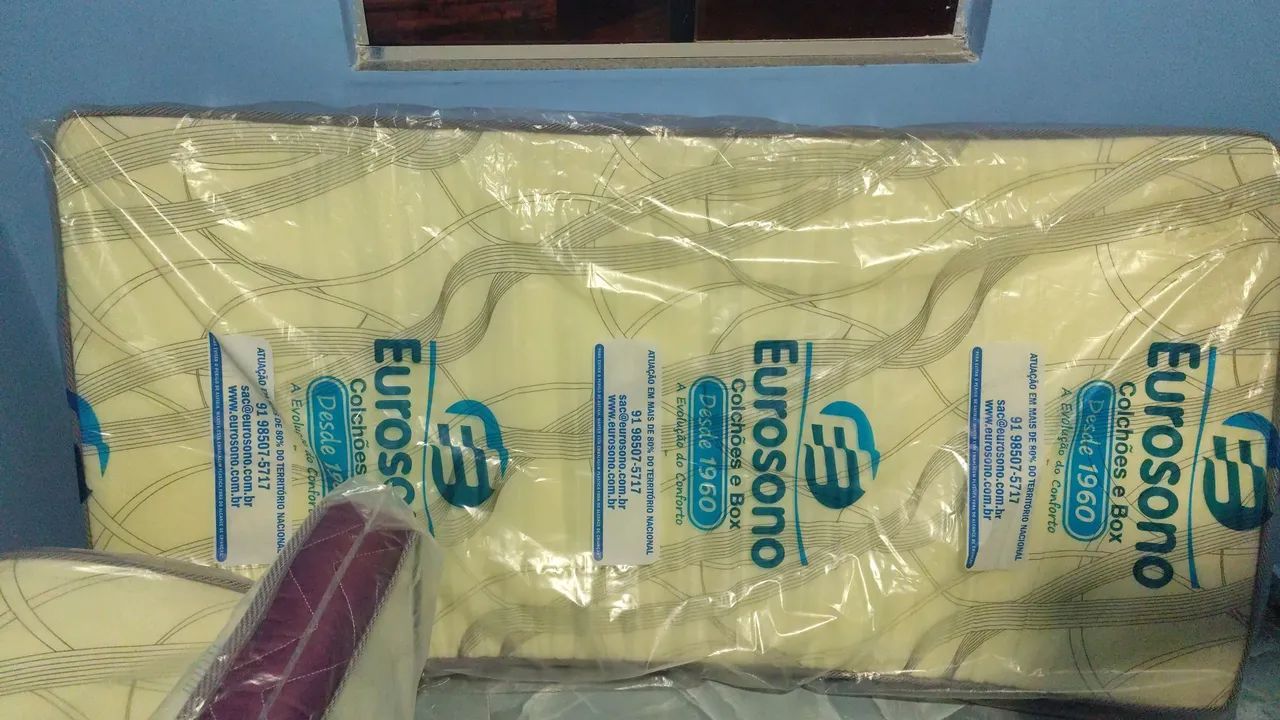 2 Colchões de Solteiro Eurosono 
