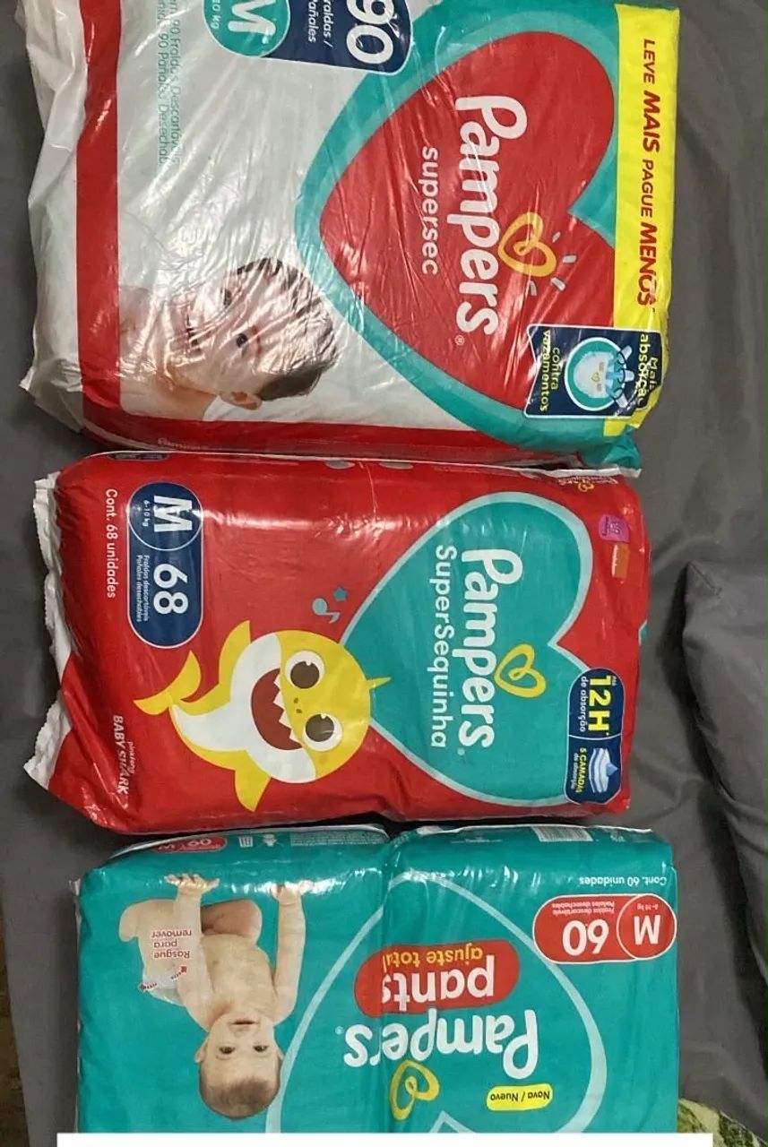 Fraldas De Bebê ( Huggies, Pampers ) - Foto 3