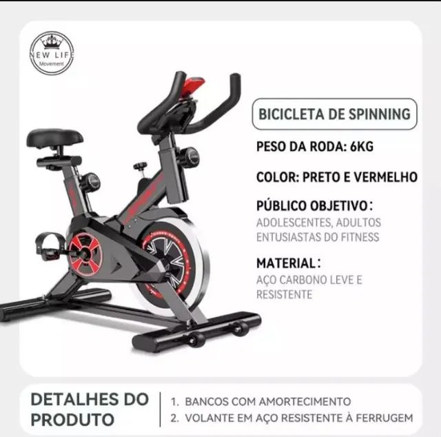Bicicleta de spinning 