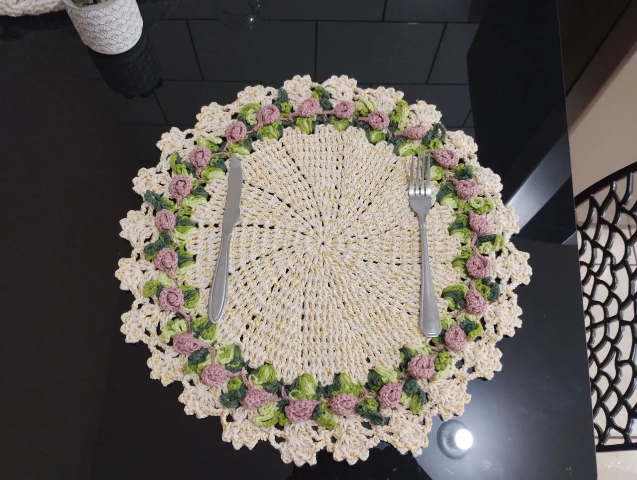 Sousplast/Centro de Mesa - Rosé Gold - Foto 4