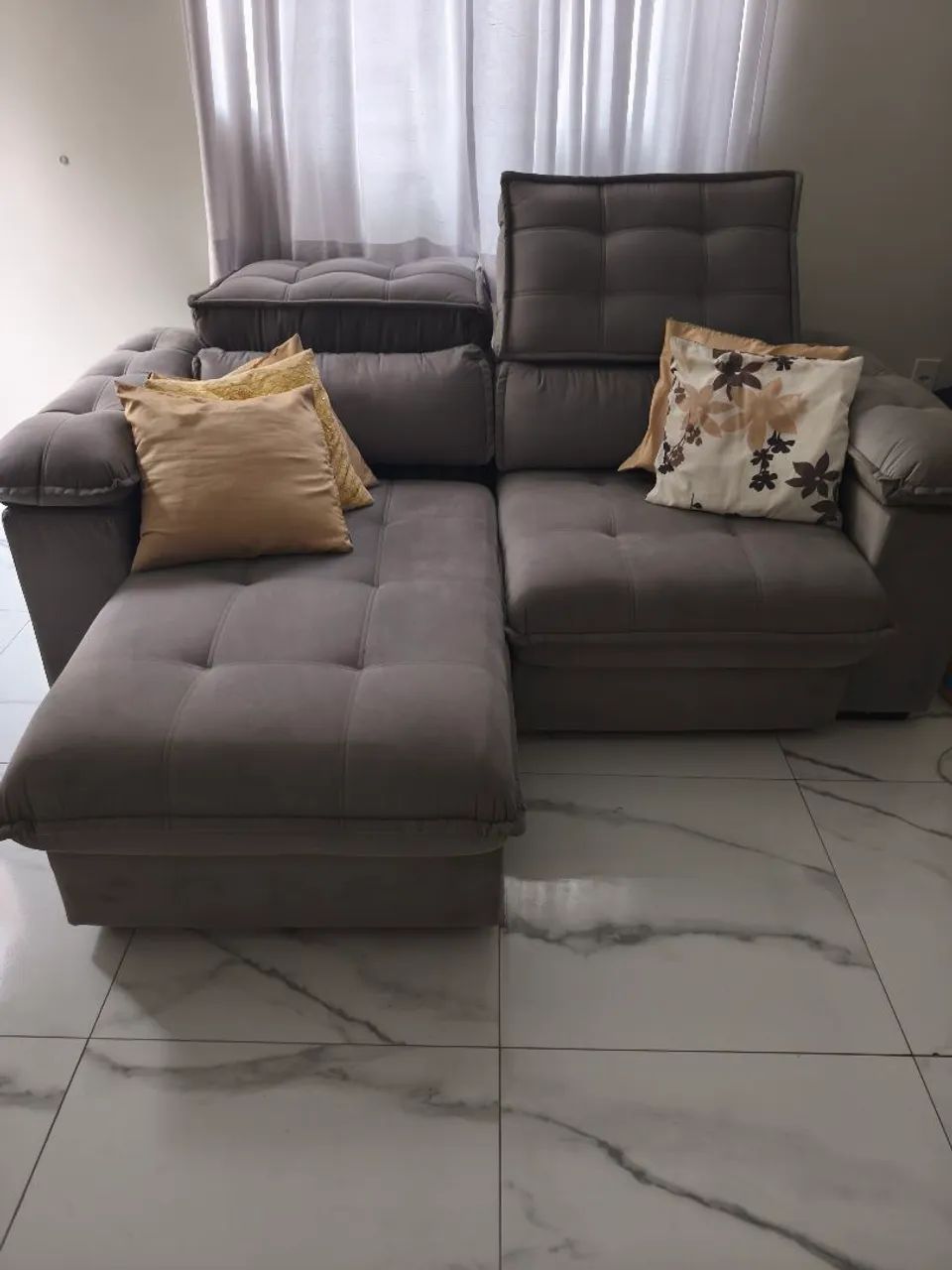 Sofá retrátil e reclinável - Foto 2