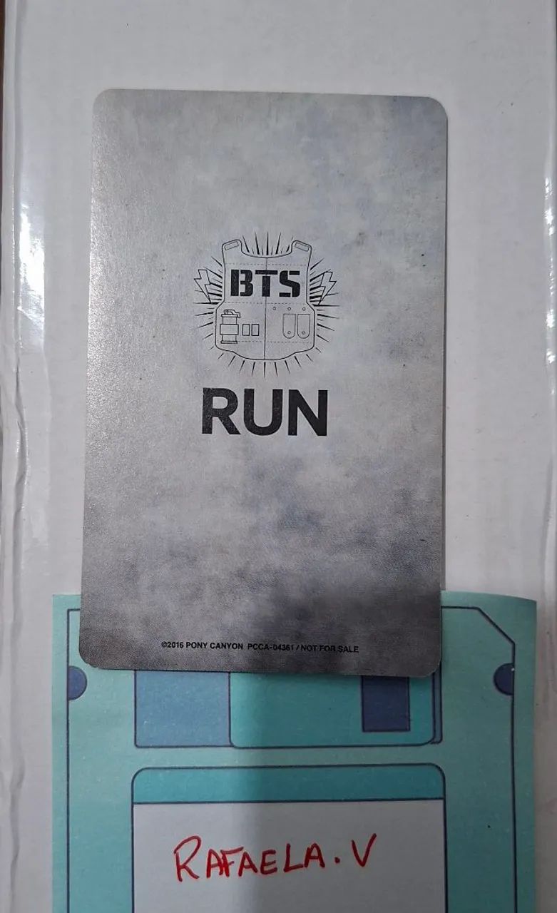 Photocard JIMIN RUN JAPANESE VER. BTS - Foto 2