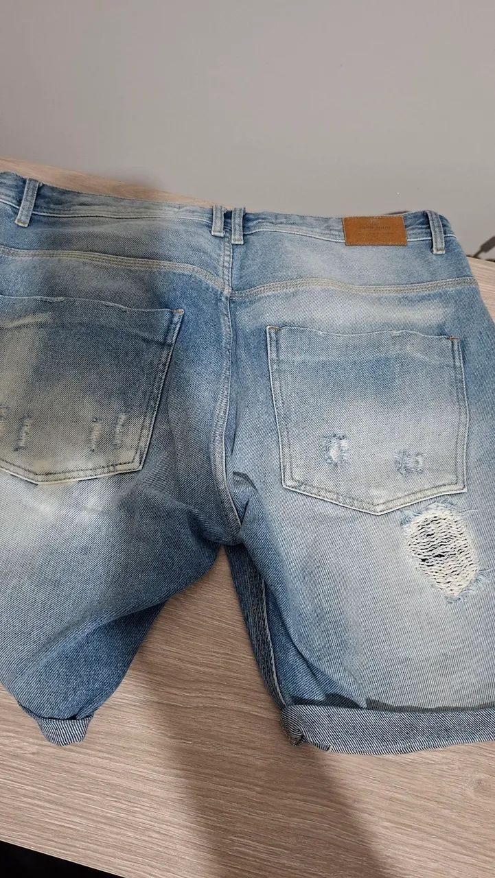 Bermuda Jeans John John tamanho 46 - Foto 3