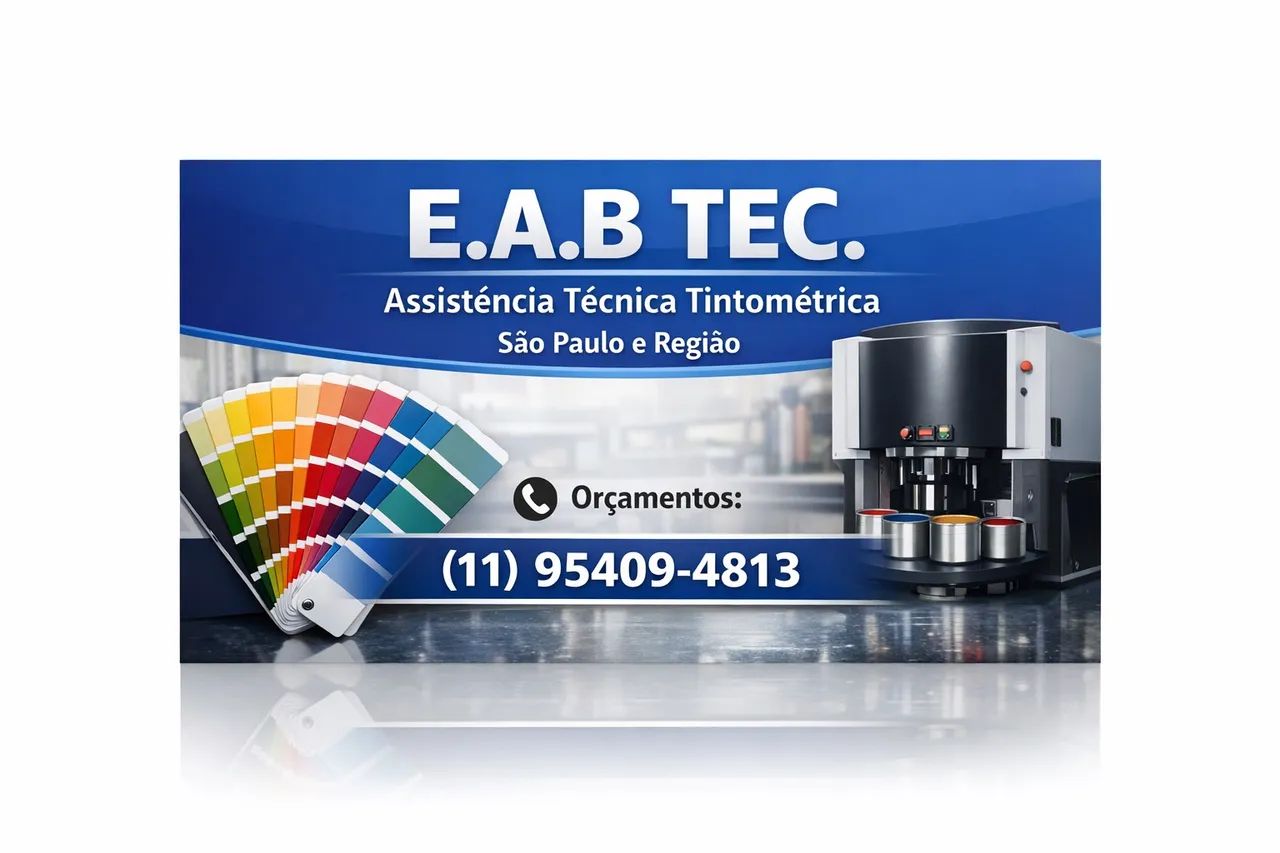 Máquina de tinta! Tintometrica! Tinta
