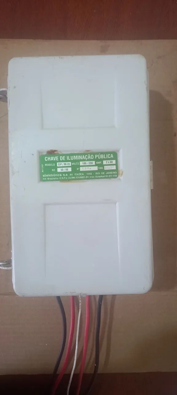 Vendo chave de iluminação pública 1
