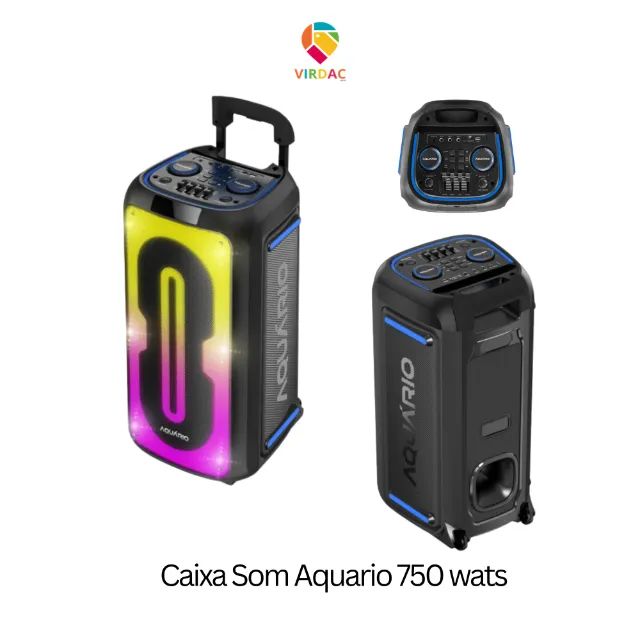 Caixa de Som Amplificada Bluetooth Space 750