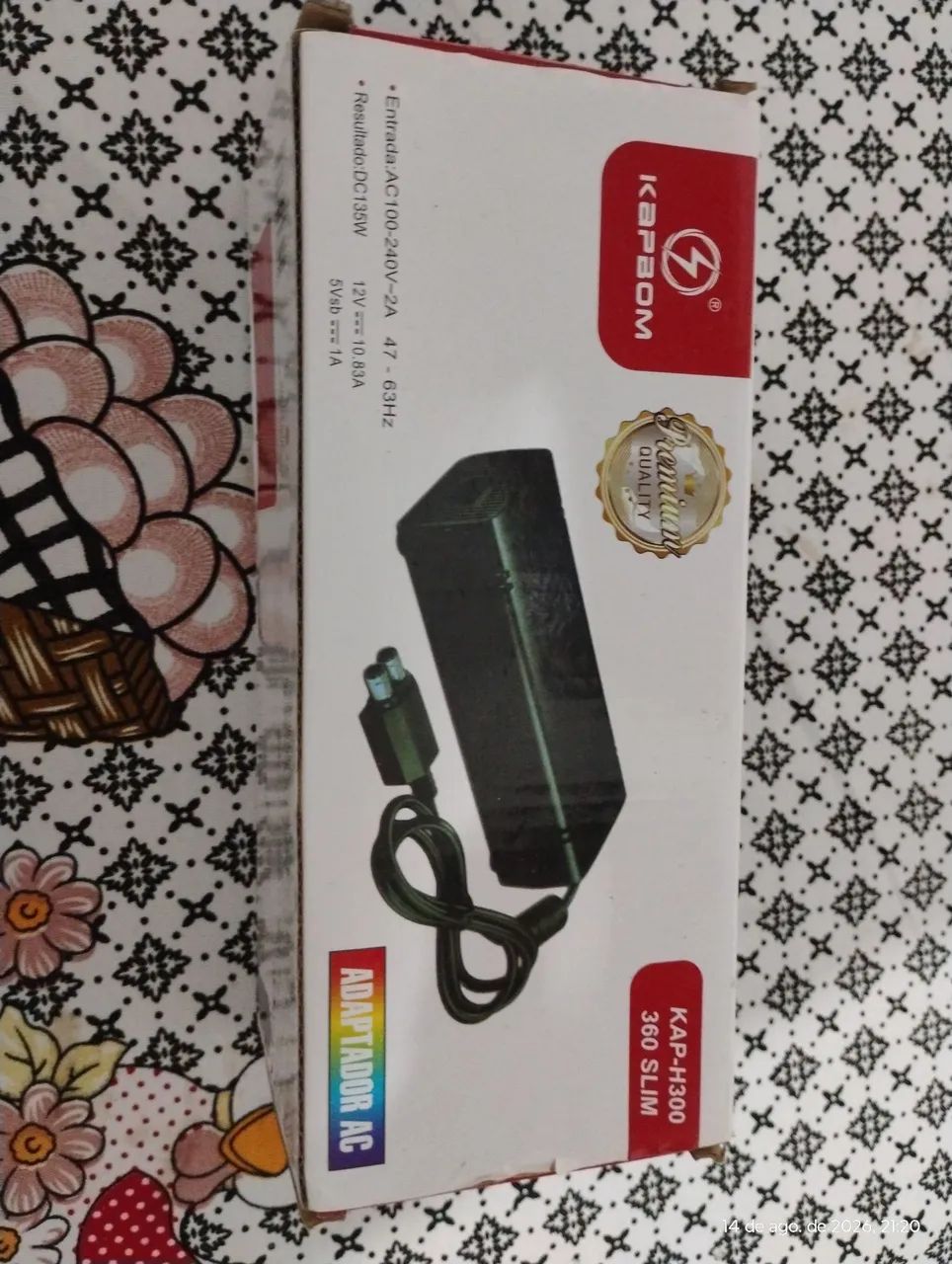 Xbox 360 slim fonte Nova
