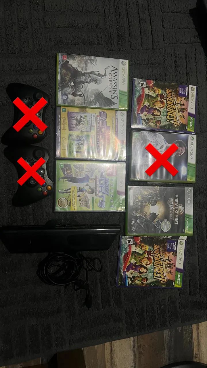 Kinect c/jogos - Foto 2