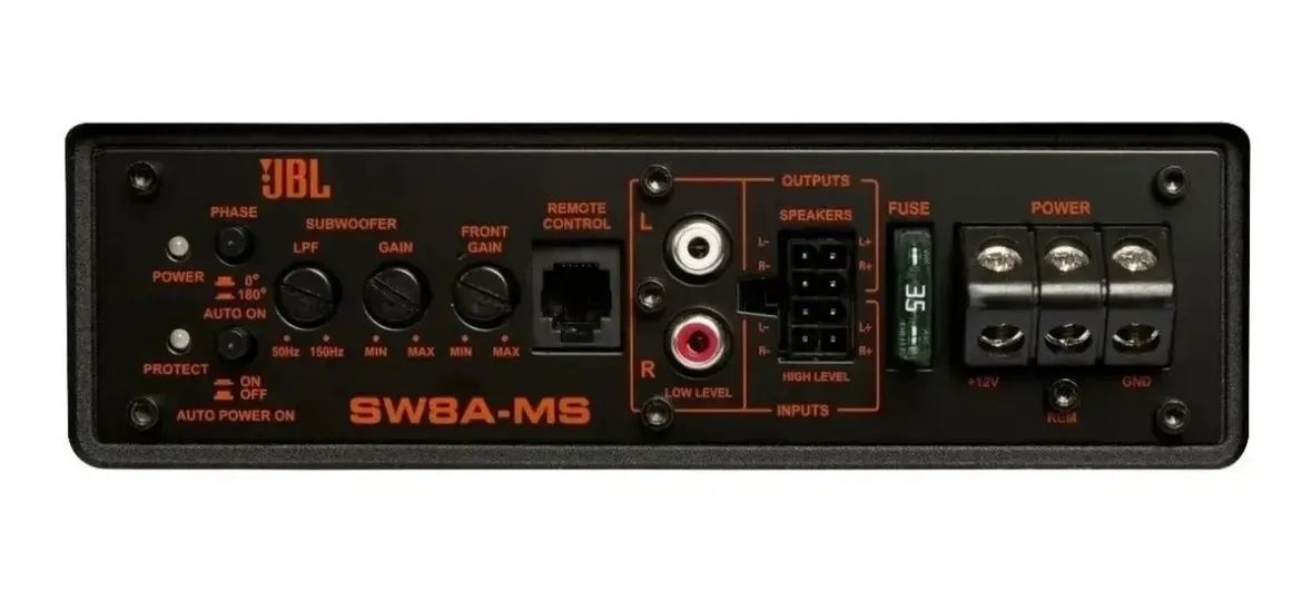 caixa subwoofer slim jbl sw8a - Foto 3