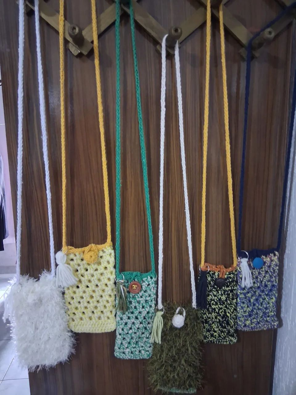 Bolsas croche para celular  - Foto 4