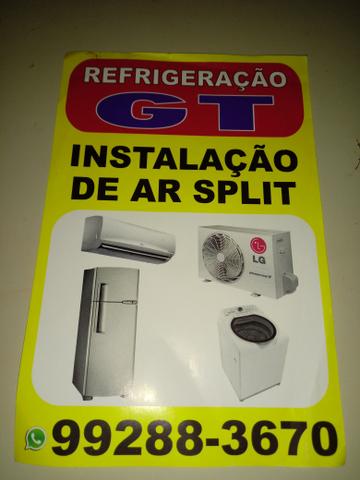 Refrigeração e instalação de ar Split