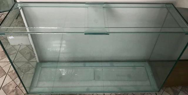 Aquário 300 litros 150x40x50cm (CxLxA) - Vidro 10mm c/ Travas Francesas + Tampa