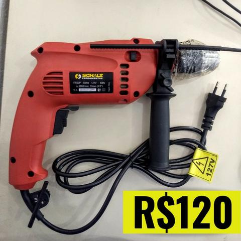 Furadeira de Impacto e Parafusadeira 500W Schulz