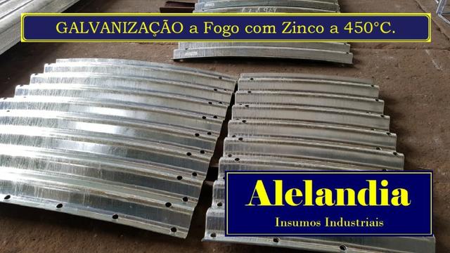 Galvanização a Fogo a forno a 450°C na Alelandia