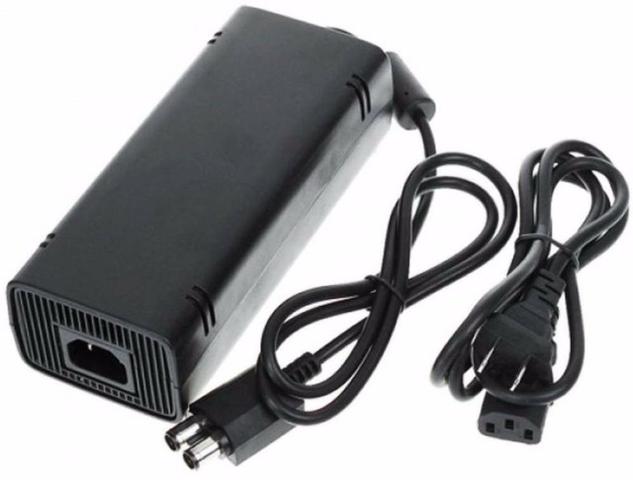 Fonte Xbox 360 Slim Video Game Bivolt 110v 220v 2 Pinos - Foto 2