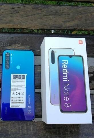 Lancamento-Redmi Note 8 Azul-64Gb-VersaoGlobal-JosueImports