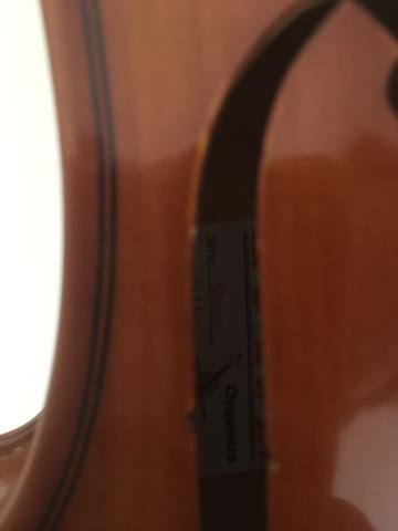 Violino Rolim 4/4 série Ouro modelo Orquestra - Foto 6