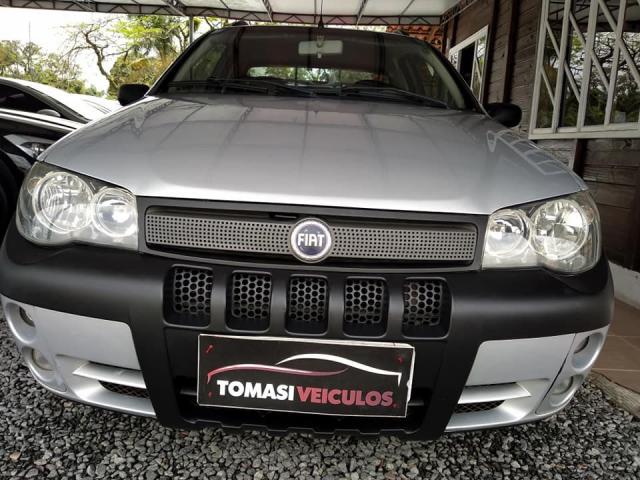 Strada 1.8 adventure 2008 completa no gnv