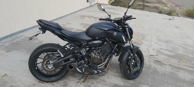 Mt 07 preta 19/19 yamaha - Foto 3
