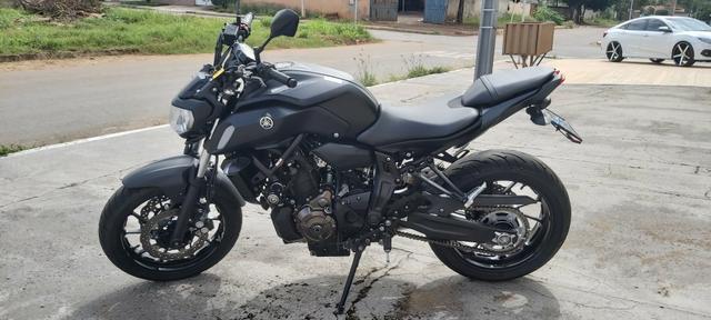 Mt 07 preta 19/19 yamaha - Foto 4