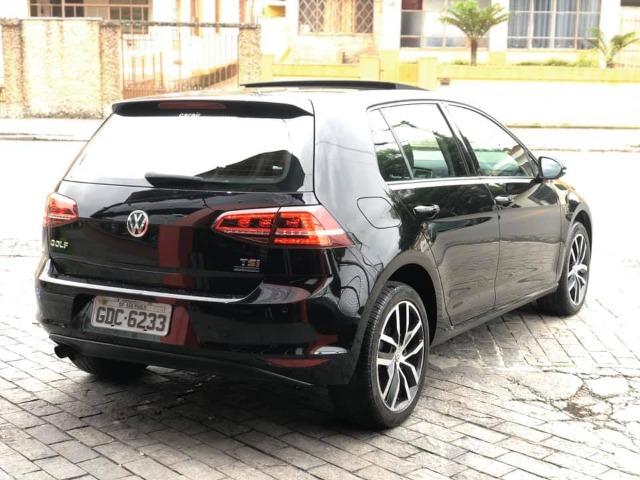 Golf 1.4 TSI 2015 Teto solar elétrico Bancos em couro - Foto 5