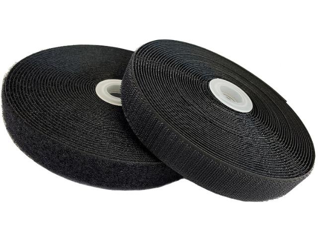Fecho de Contato Fixador Autoadesivo Velcro Costura Macho/Fêmea 20mm Rolo 25 metros - Foto 4