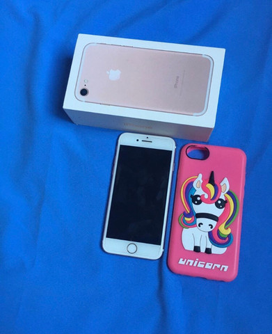 IPhone 7 cor de cor rosa