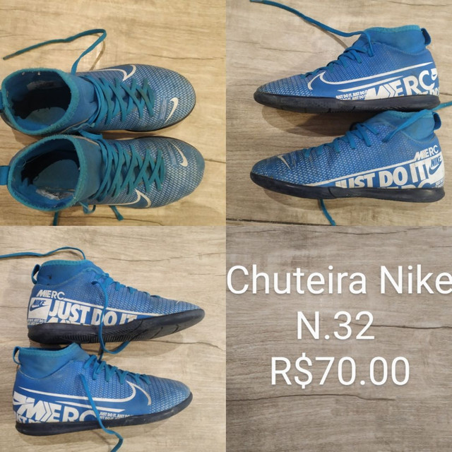 chuteira nike numero 32