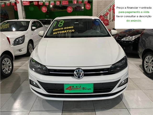 VOLKSWAGEN VIRTUS 2018 1.0 200 TSI COMFORTLINE AUTOMÁTICO