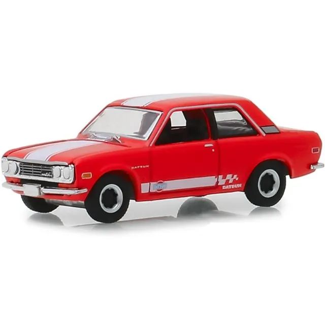 Greenlight miniatura 1/64 Tokyo Torque Datsun 510 1970 47030-b
