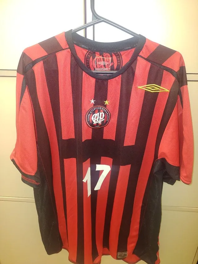 Camisa Atlético Paranaense 2006/2007 #17 tamanho G