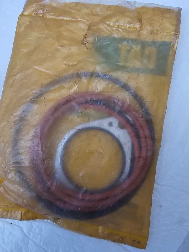 Trator esteira pa carregadeira trator rodas rolo compressor caterpillar kit juntas 2101992 - Foto 2