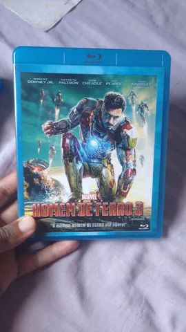 Blu-ray homem de ferro 1 e 3 - Foto 4