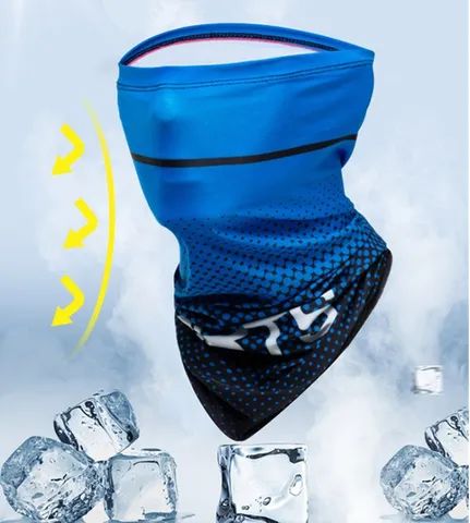 Manguito com Balacrava para ciclismo com proteção uv mangas braços respiráveis. - Foto 4