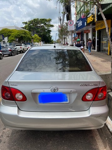 Corolla XLI motor 1.6, ano 2006