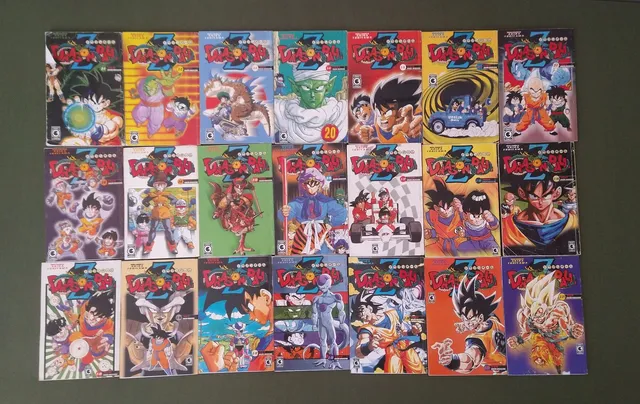 Coleção Mangá Dragon Ball Z DBZ COMPLETO - Escorrega o Preço