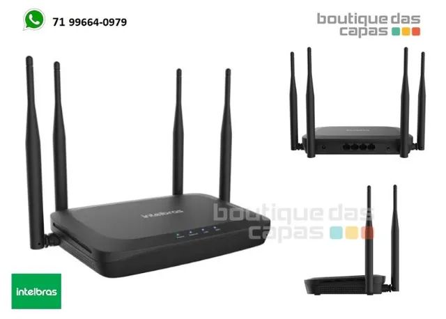 ROTEADOR WIRELESS GF 1200 INTELBRAS REF 12104 4 ANTENAS - Foto 2