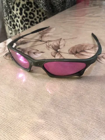 Óculos de Sol Juliet Xx Metal Lentes Rosa Pink com Borrachas Rosa
