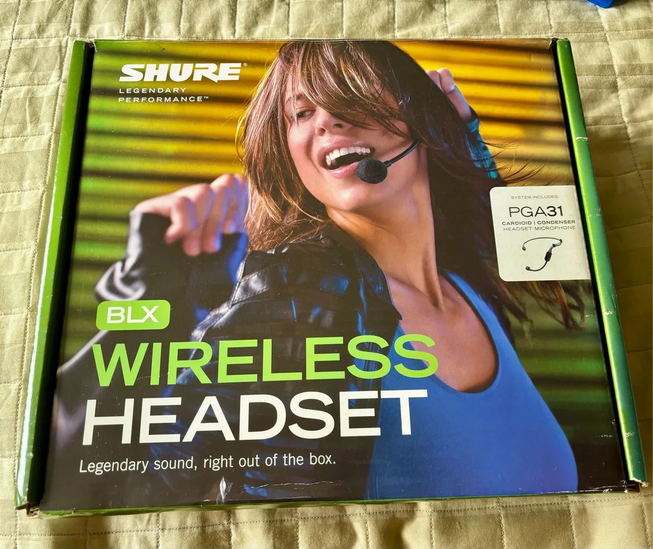 Microfone Sem Fio Shure BLX 14 / PGA 31 Headset