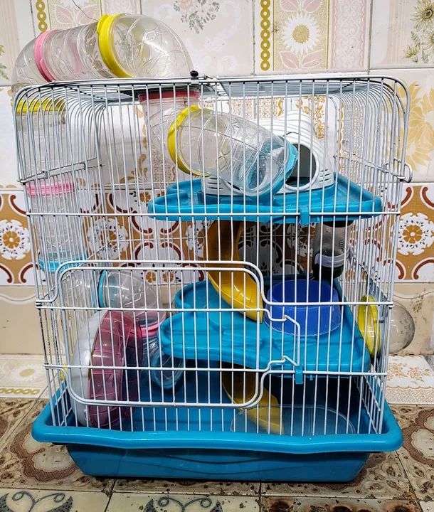 Gaiola para Hamster com Diversos Acessórios