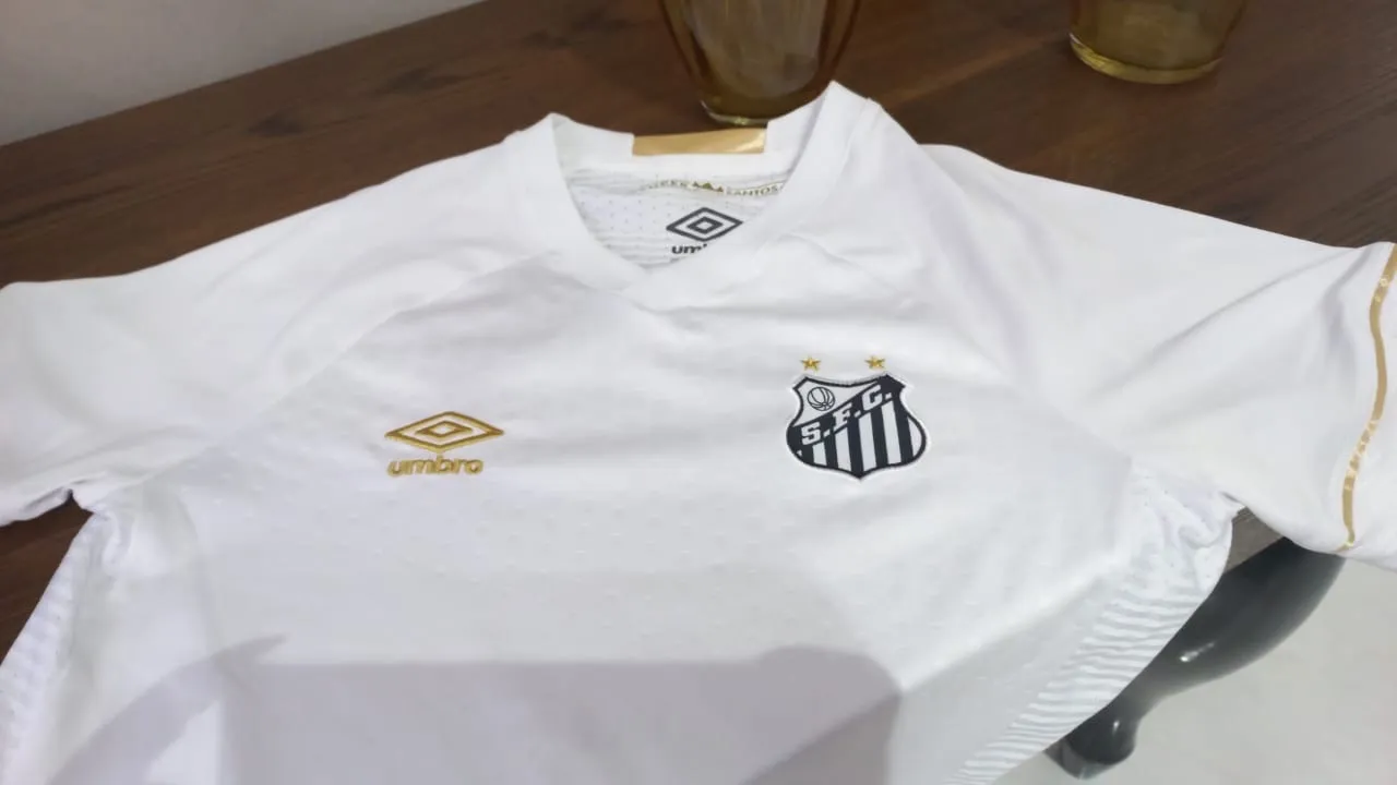 Camisa oficial Santos FC