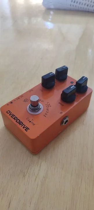 Pedal Overdrive Caline Orange Burst - Foto 2