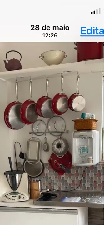 Conjunto Kitchenaid- panelas e frigideiras