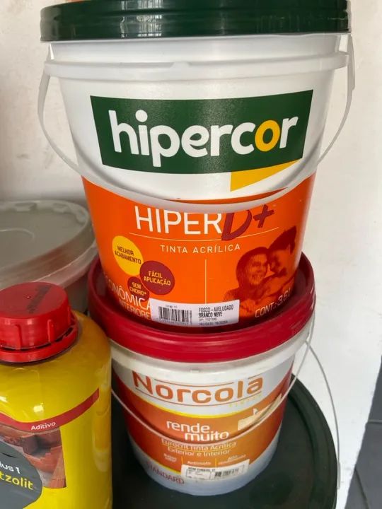 Galão tinta acrílica hipercor 