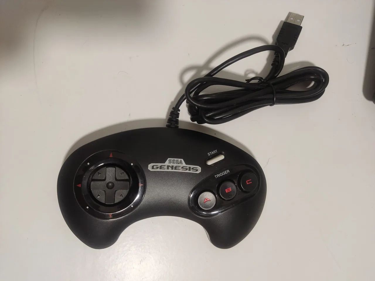 Controle original sega genesis classic mini usb