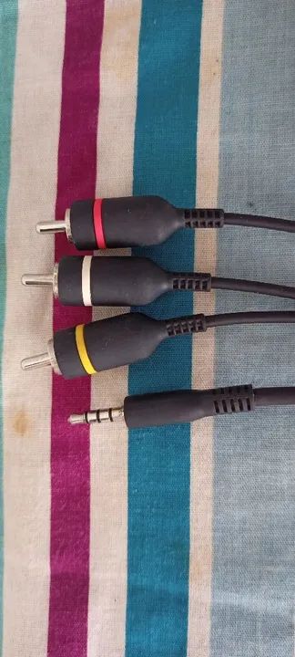 Cabo áudio e vídeo modelo: CA-75U ORIGINAL NOKIA (MUITO RARO RELÍQUIA) - Foto 2