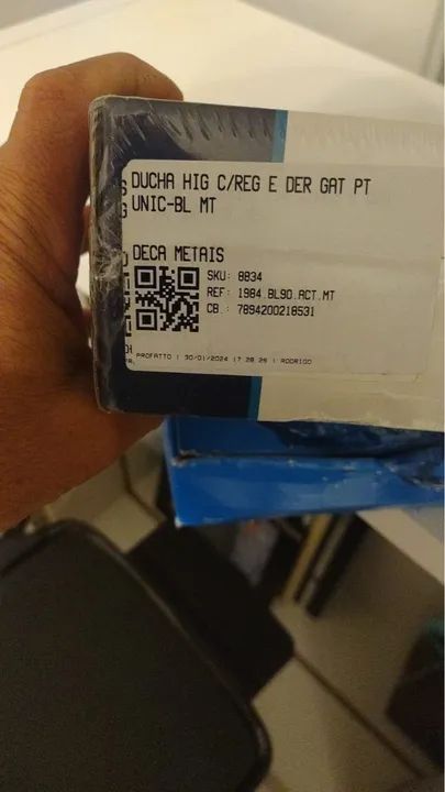 Ducha Higiênica com Registro e Derivação  - Foto 4